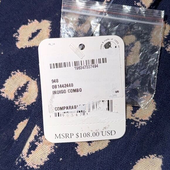 FREE PEOPLE MOLLY CAMI TUNIC TOP WOMENS Size SMALL - Picture 9 of 10